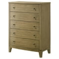 thumbnail image 4 of Granada 5-drawer Bedroom Chest of Drawers Natural Pine, 4 of 12