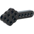 thumbnail image 4 of Soporte de amortiguador para automóvil, soporte de amortiguador de 2 piezas con ángulo de altura ajustable, compatible con vehículos de orugas 1/10 RC(negro), 4 of 4