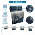 thumbnail image 7 of Table Runner Abstract White Blue Table Decoration for Kitchen Dinning Simple Style Table Decoration for Indoor Outdoor Party Wedding Decor 13x90inch, 7 of 7