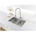 thumbnail image 5 of Ruvati 30-inch Low-Divide Undermount Double Bowl 16 Gauge Kitchen Sink, 5 of 7