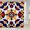 Beige, variant on Mexican Tiles Mexico Talavera Tiles Shower Curtain Boho Vintage Mandala Bathroom Curtain for Kids Adults Exotic Ethnic Floral Shower Decor