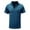 Blue, variant on BXINGOHAI Mens Henley Shirts Short Sleeve Summer Tops, Men's Casual Classic Tees T Shirt with Front Pocket for Men Today Sales Army Green,2XL