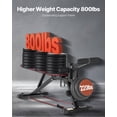 thumbnail image 2 of VEVOR Weight Bench Sit up Bench for Home Gym Strength Training Workout Adjustable, 2 of 9