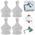 thumbnail image 1 of OULII 10Pcs Lamp Finials Connector Zinc Alloy Decoration For Interior Design White, 1 of 8