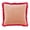 Coral, variant on Ashland 18" Pillow with Tassels , Summer Home Decor