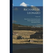 Richard M. Leonard : Mountaineer, Lawyer, Envionmentalist: Oral History Transcript / 1972-197; Volume 02 (Hardcover)