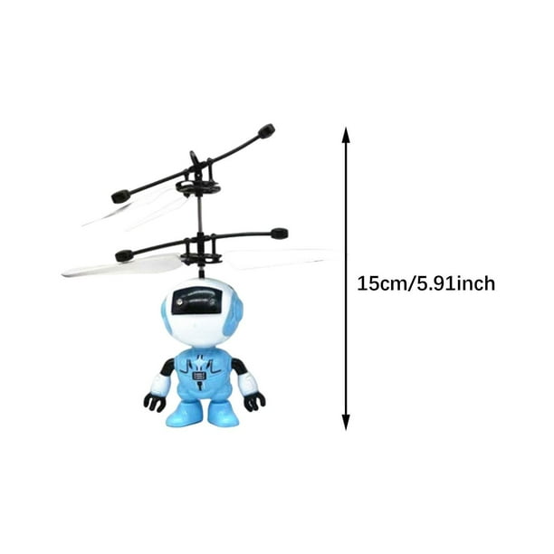 Robot volador juguetes voladores para ninos recargable facil de controlar drones de juguete mini drones para adultos ninas edad 3 4 5 6 7 Walmart en linea
