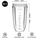 thumbnail image 2 of Tazas para licuadora Nutribullet, taza de 32OZ con tapa abatible para llevar compatible con Nutribullet 6, 2 of 3