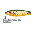 thumbnail image 1 of Mirrolure TTR-19 Yellow Belly Gold Scale Crankbait Inshore Fishing Lure, 1 of 1