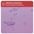 thumbnail image 4 of Downtown Pet Supply Dog Crate Mat, Waterproof Pet Bed, Dark/Light Purple, M, 4 of 7