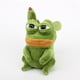 thumbnail image 3 of Melancholy Big Mouth Frog - Muñeco de peluche para niños (verde), 3 of 5