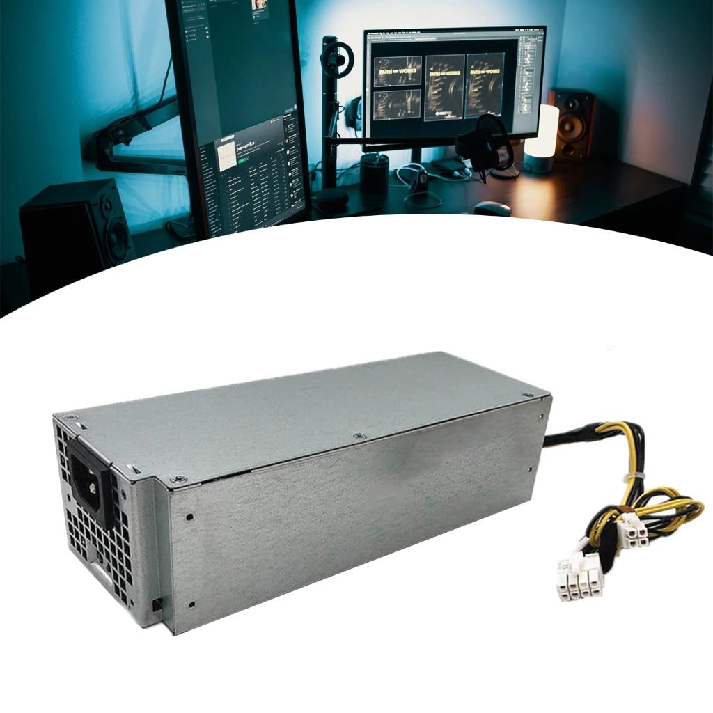 8Pin 240W Power Supply Unit Desktop Power Replacement for 3040 3046 3250 3650 3656 5040 7040 B240NM-00 D240EPN-00