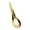 Golden M, variant on KGJQ Asian Soup Spoon Stainless Steel Dinner Spoon Mirror Polished Chinese Soup Spoon for Bouillon Dessert Cereal Ramen Noodles Wonton Pho Thai Miso