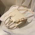 thumbnail image 2 of Mini Bolso bandolera de cuero para mujer a la moda, Bolsas de mano con asa superior para mujer, 2 of 5