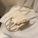 thumbnail image 3 of Niche Bolso Cuadrado Pequeño Bolso Pequeño Primavera Y Verano para Mujer 2022 Nuevo Bolso Mujer Bolso Bandolera Un Hombro Bolso para 8666 (blanco), 3 of 9