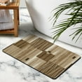thumbnail image 3 of Rockwood Collection's Modern Geometric Patchwork Bathroom Rug, Perfect 20x32 inch Floor Decor for Bedroom, Office, Living Room, Entryway. Great for Hardwood Floors., 3 of 5