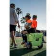 thumbnail image 5 of RovR RollR 60 Quart Wheeled Hard Cooler with Tow Handle - Polypropylene - Green, 5 of 8