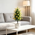 thumbnail image 2 of Sentmoon Flowers for Decoration Faux Flowers for Outdoor Planters Small Chrysanthemum Fresh and Delicate Bouquet Set Artificial Flowers Silk Flowers Table Decorations Photography Props, 2 of 7