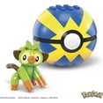 thumbnail image 2 of MEGA Pokemon Building Toy Kit Grookey (15 Pieces) with 1 Action Figure and Ball for Kids, 2 of 6