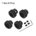 thumbnail image 4 of Juego de 4 Engranajes de piñón Mod-1 Unique Bargains 15T 16T 17T 18T Ajuste 5mm para RC Coche con Llave Hexagonal, 4 of 6