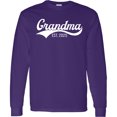 thumbnail image 3 of Inktastic Grandma Est 2025 Long Sleeve T-Shirt, 3 of 5