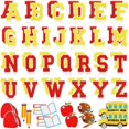 thumbnail image 1 of Insignias DEL alfabeto bordadas MACHAO 64 piezas para coser en ropa, 1 of 5