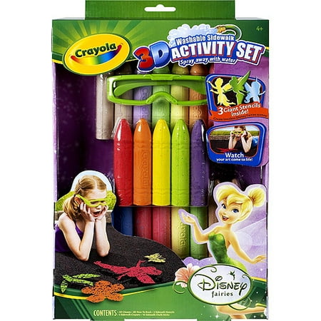 3d Fairies Activity Set,4pk