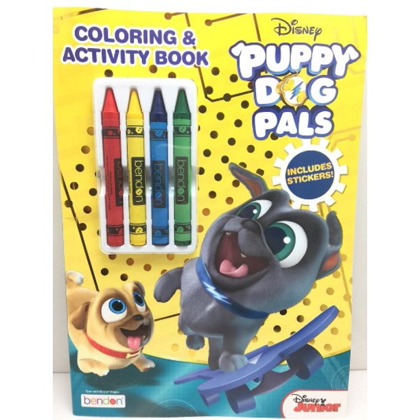 Puppy Dog Pals Coloring Book & Activity Book - Walmart.com - Walmart.com
