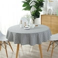thumbnail image 1 of Table Cover  Tablecloth Washable Table Cloth Decorative Table Cover for Indoor and Outdoor Holiday Home Christmas Party Picnic Dining Room, 1 of 6