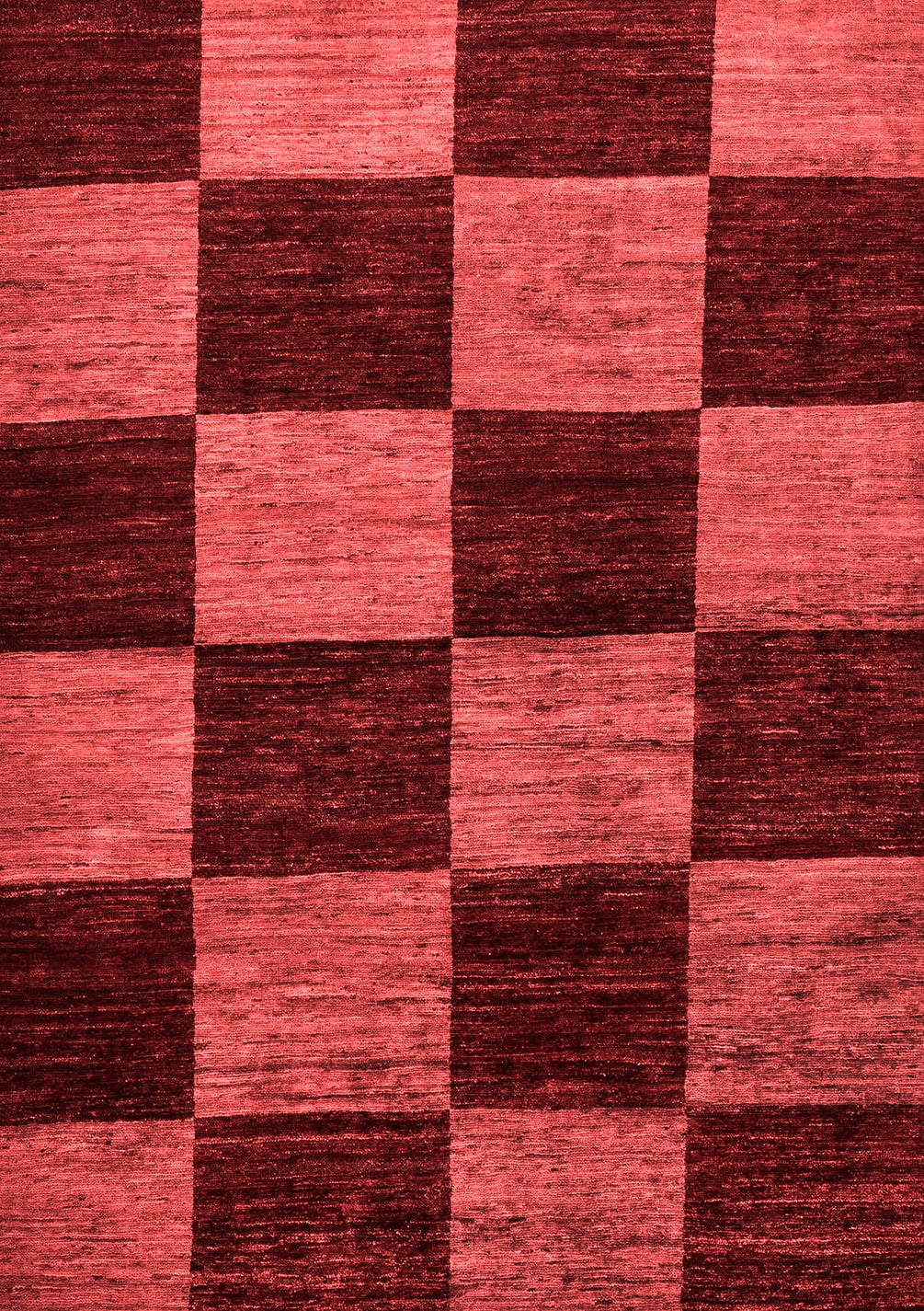 Ahgly Company Indoor Rectangle Checkered Red Modern Area Rugs, 2' x 3 ...