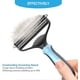 thumbnail image 3 of Dog Brush And Cat Brush 2 Sided Pet Grooming Tool For Deshedding, Mats & Tangles Removing No More Nasty Shedding And Flying Hair, 3 of 5