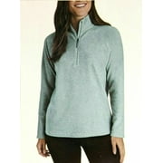 Eddie Bauer Women's Fleece 1/4 Zip Pullover Sea Blue Size L