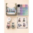thumbnail image 4 of Yardvibe 3D Beaded Hippo DIY Kit, Tiny Animal Themed Beadwork Kit, Easy DIY Beading Embroidery for Beginners & Craft Enthusiasts (D), 4 of 6
