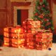 thumbnail image 1 of Cajas de Regalo Iluminadas Zimtown 3 Uds con 60 Luces LED para Decoraciones Navideñas, 1 of 7