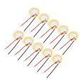 thumbnail image 5 of Uxcell 0.79'' Acoustic Pickup Transducer Prewired Microphone Trigger  Guitar Brass 10 Pcs, 5 of 5