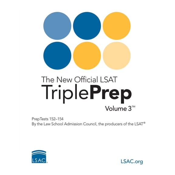Pre-Owned The New Official LSAT Tripleprep Volume 3 (Paperback) 1733433058 9781733433051