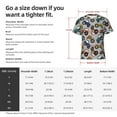 thumbnail image 4 of Naloa Color Tractor Men's T-Shirt Sport T-shirt Men's Basic Tee Casual Men's Shirt, Round Neck, Short Sleeves - Large, 4 of 5