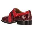 thumbnail image 3 of LIBERTYZENO Kids Finest Leather Shoes Kids Dress Shoes, Red, 3 of 4