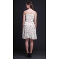 thumbnail image 4 of Bimba Floral Printed Women Smocked Waist Top Spaghetti Strap Mini Sun Dress-Medium, 4 of 5