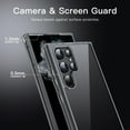 thumbnail image 5 of JETech Case for Samsung Galaxy S22 Ultra 5G 6.8-Inch, Non-Yellowing Shockproof Bumper Protective Phone Cover, Anti-Scratch Hard PC Back (Black), 5 of 6