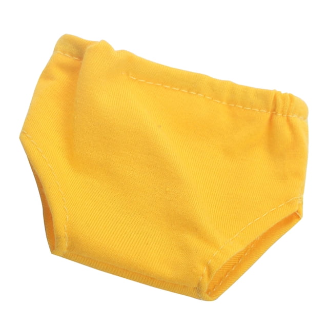 Adorable ropa interior de muñeca amarilla para ropa de muñeca American Journey Amarillo Sunnimix Ropa interior de muñeca