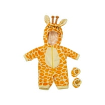 STPToys Doll Clothes,Winter Reborn Dolls Outfit Accessories Cute Animal Dolls Clothes,Christmas Stocking Gift - Yellow