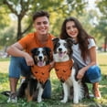 thumbnail image 3 of Dog Bandana 1 Pack,Halloween Spider Web and Bats Bandanas for Dogs,Cat Bandana,Small/ Large Dog Bandana 2 Size,Dog Bandanas Girl Boy, 3 of 5