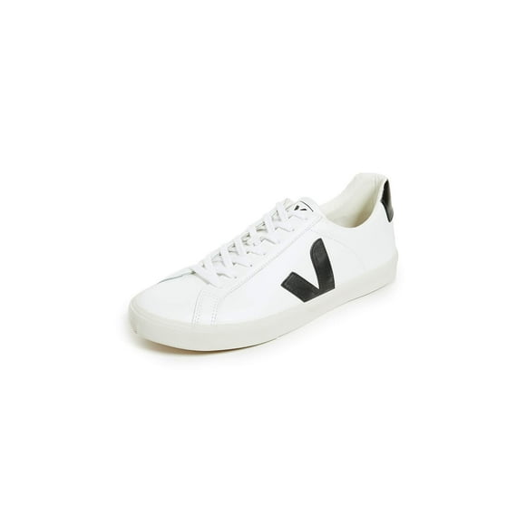 Tenis Veja Esplar Leather para Hombre Extra Blanco/Negro
