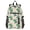 Playful Crocodile on Skateboard, variant on JIALIOU 14" Laptop Backpack Waterproof Airline Approved Stylish Casual Daypack for Travel Business College Work, Cartoon Dinosaurs Leaves