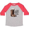 thumbnail image 3 of Inktastic My Hero Wears Cowboy Boots Boys or Girls Toddler T-Shirt, 3 of 5