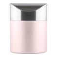 thumbnail image 1 of Cubo de basura de escritorio Wosthever acero inoxidable tapa abatible color rosa, 1 of 6