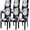 Black Dark, variant on Dining Room Chair Slicovers Stretch Chair Covers for Dining Room Parsons Chair Slipcover Removable Washable Kitchen Chair Covers Protector for Kitchen, Hotel, Ceremony (Set of 6, White/Gray)
