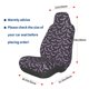 thumbnail image 3 of Balery Bat Purple Funda de Asiento para Auto con Diseño - Cubierta Frontal Suave y Transpirable con Protector Antideslizante- 1 Unidad, 3 of 5