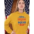 thumbnail image 2 of Freedom Squad W Garland Hoodie Women -Image by Shutterstock, Female Large, 2 of 4